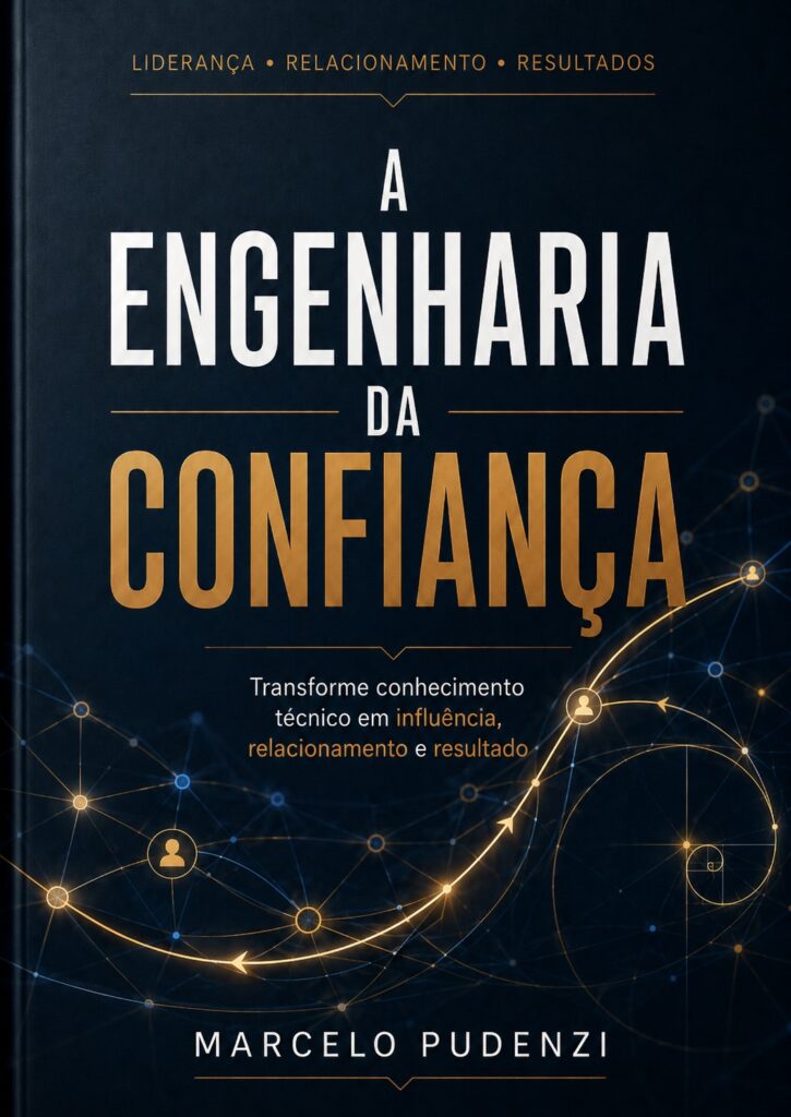 Capa do livro A Engenharia da Confiança, de Marcelo Pudenzi